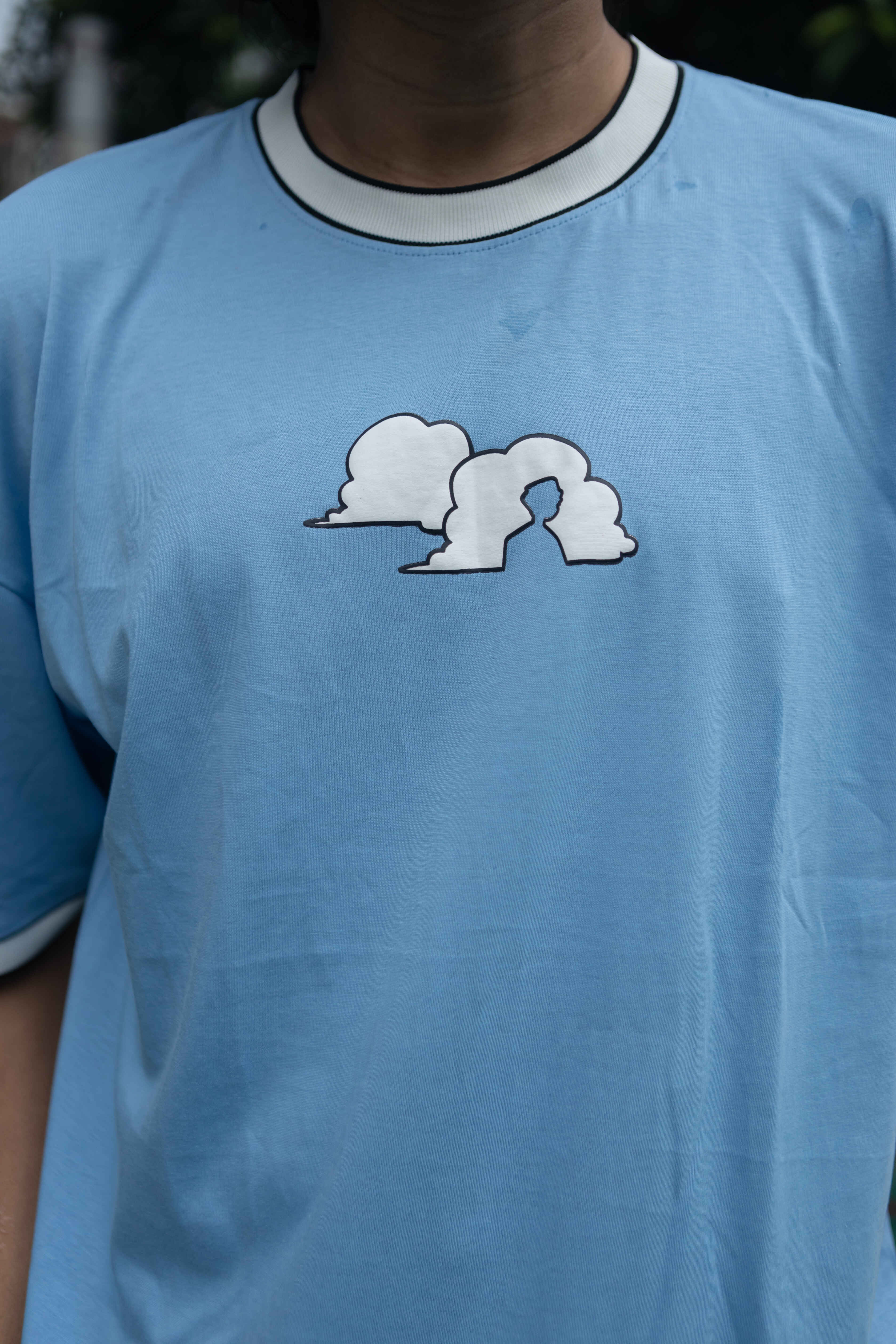 Sky-mid Oversized T-shirt [PRE-ORDER]