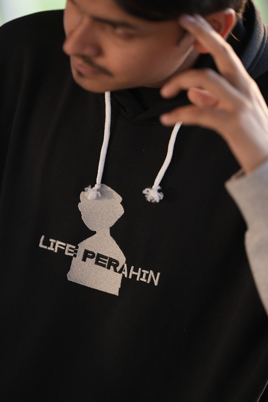 Silver Comfy Hoodie
