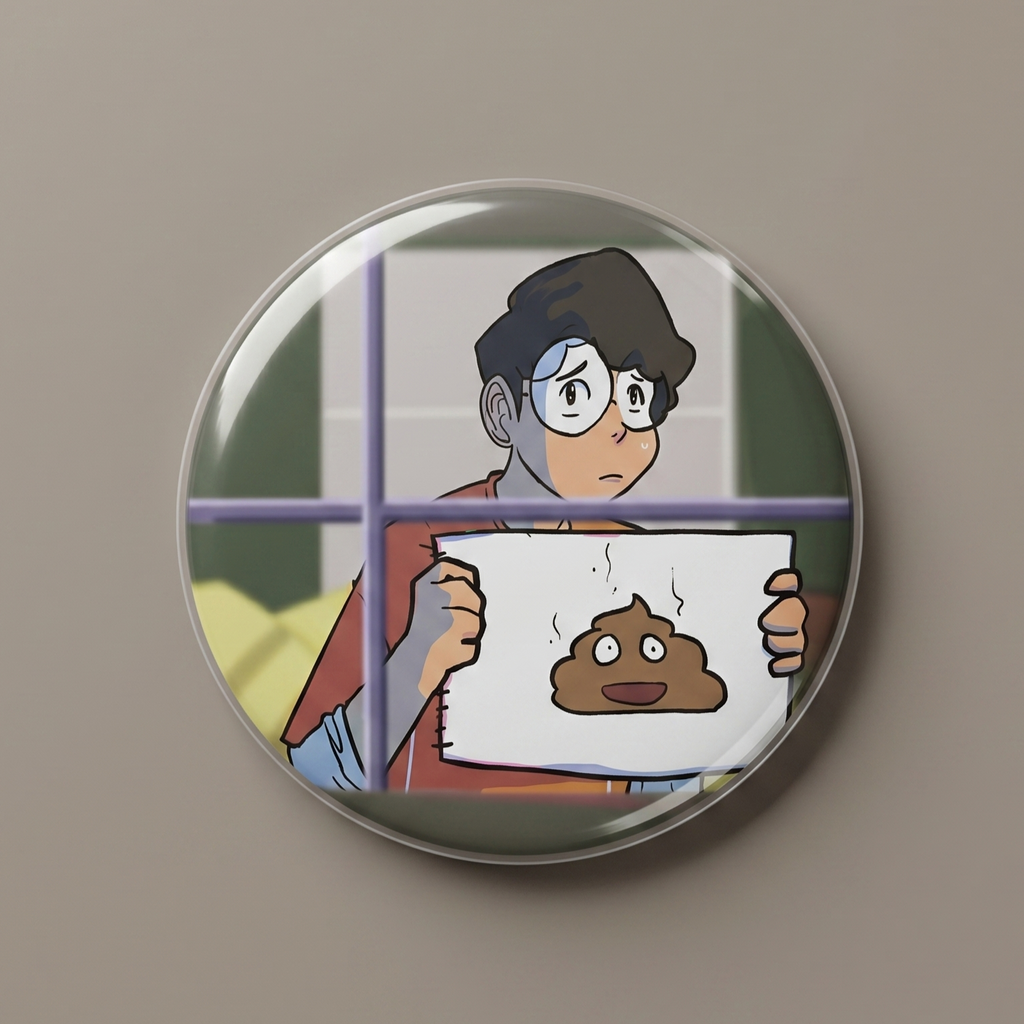 You Belong With Me - Button Badge