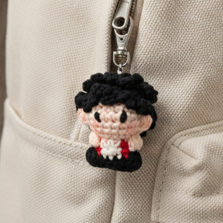 Crochet Antik Mahmud Keychain