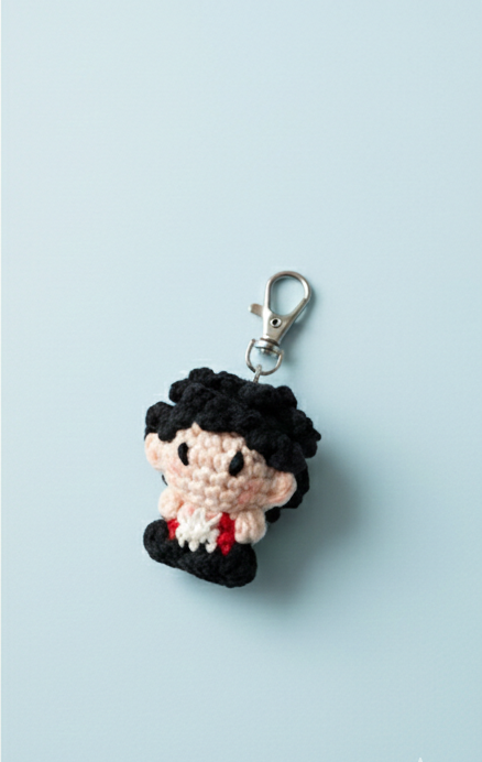 Crochet Antik Mahmud Keychain