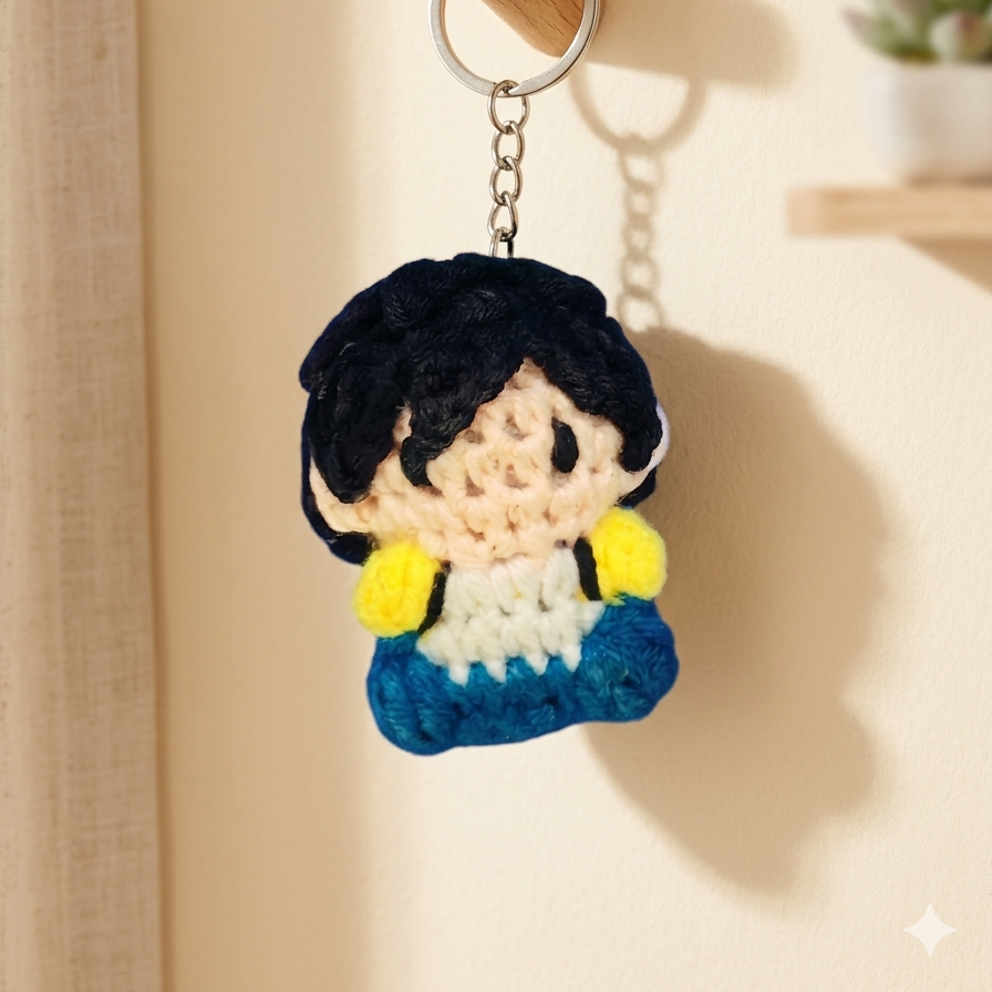 Noman Crochet Keychain