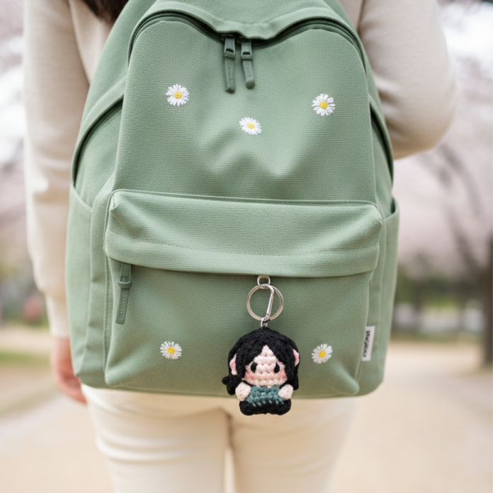 Crochet Rinky Keychain