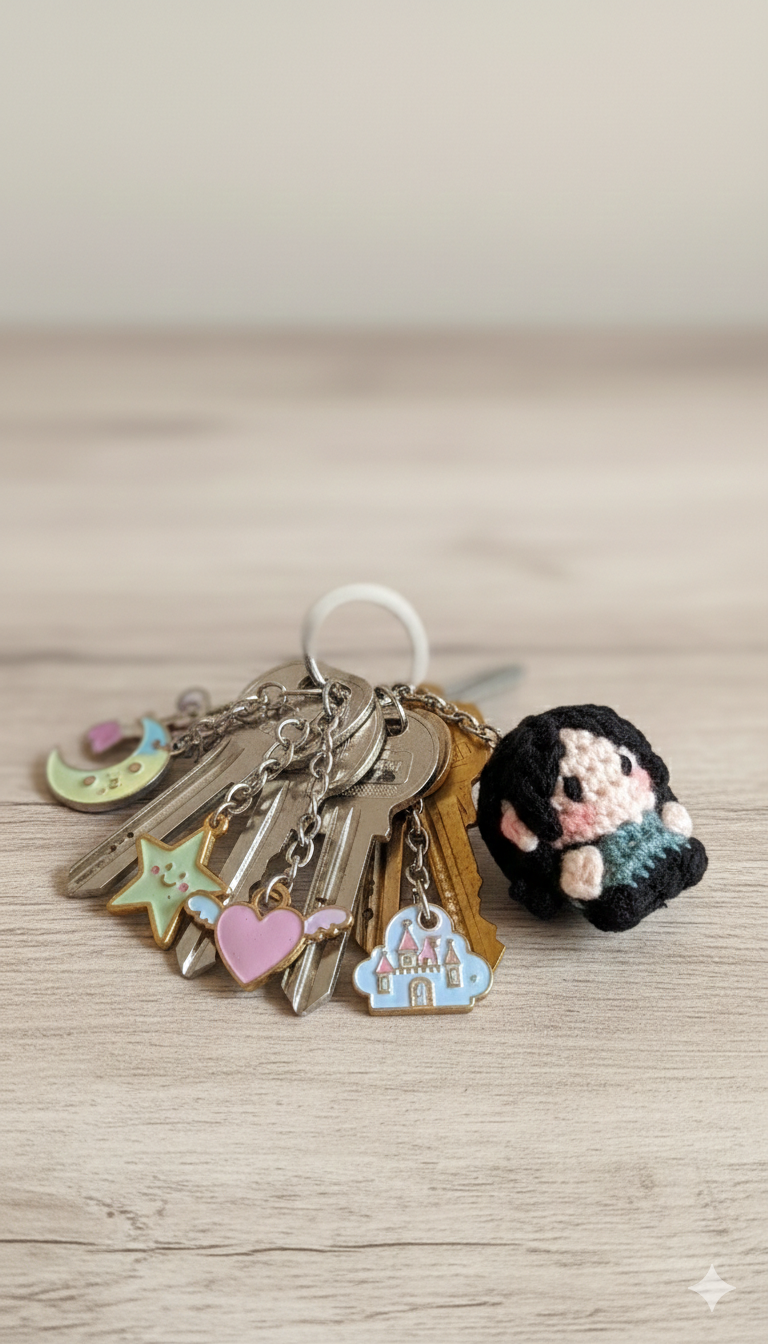 Crochet Rinky Keychain