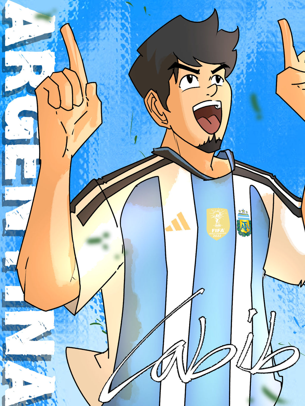 5 in 1 pack - AAS X World Cup 2026 collectible card